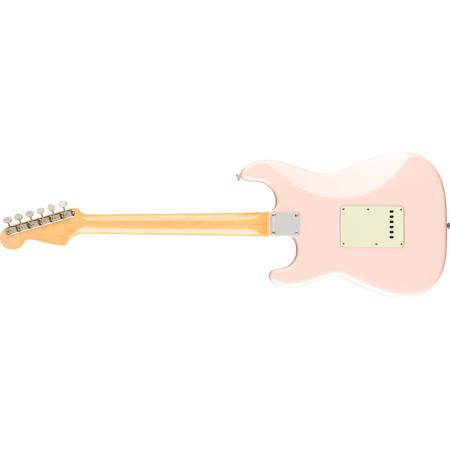 American Original '60s Stratocaster Electric Guitar, Shell Pink