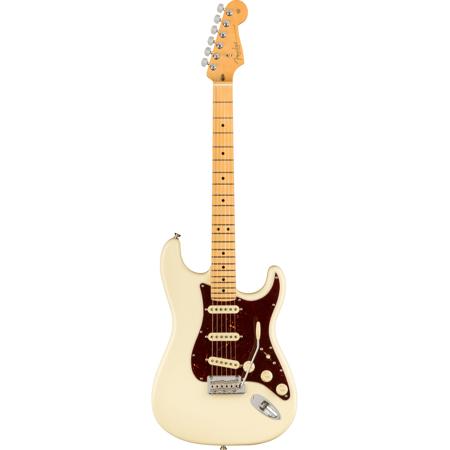 Fender American Professional II Stratocaster Electric Guitar, Maple Fingerboard, Olympic White