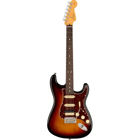 Fender American Professional II Stratocaster HSS Electric Guitar, Rosewood Fingerboard, 3-Color Sunburst