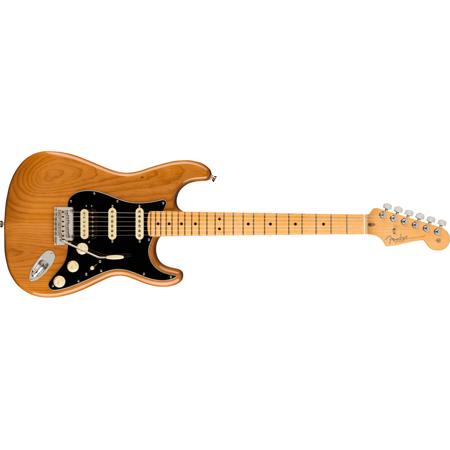 Fender American Pro II Stratocaster HSS Electric Guitar, Maple, Roasted Pine