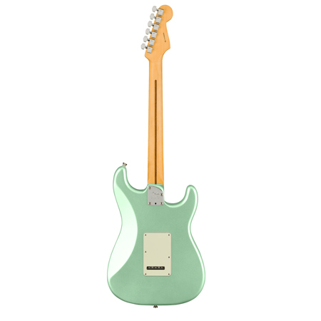 Fender American Pro II Stratocaster LH Electric Guitar, Maple, Mystic Surf Green