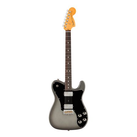 Fender American Professional II Telecaster Deluxe Electric Guitar, Rosewood Fingerboard, Mercury