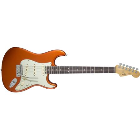 Fender Stratocaster Electric Guitar, Rosewood Fingerboard, Autumn Blaze Metallic