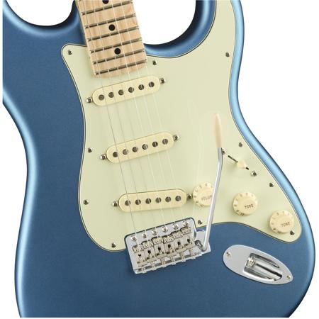 Fender American Performer Stratocaster, Maple, Satin Lake Placid