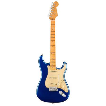Fender American Ultra Stratocaster Electric Guitar, Cobra Blue