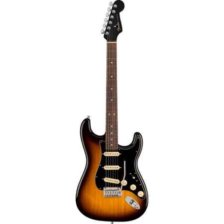 Fender American Ultra Luxe Stratocaster Guitar, Rosewood, 2-Color Sunburst