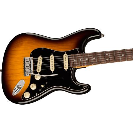 ギター Fender USA Stratocaster American deluxe Fender American Deluxe Strat - Maple Neck In Olympic Pearl