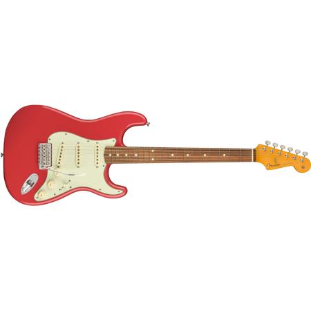 Fender Classic Series '60s Stratocaster Lacquer Electric Guitar, Fiesta Red