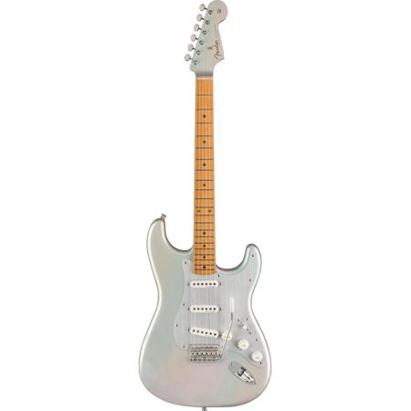 Fender H.E.R. Stratocaster Electric Guitar, Maple Fingerboard, Chrome Glow