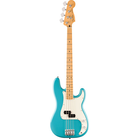Fender Player II Precision Electric Bass Guitar, Maple Fingerboard Aquatone Blue