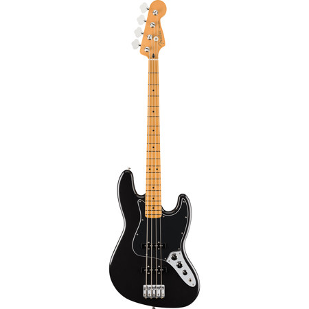 Fender Player II Jazz Electric Bass Guitar, Maple Fingerboard Black
