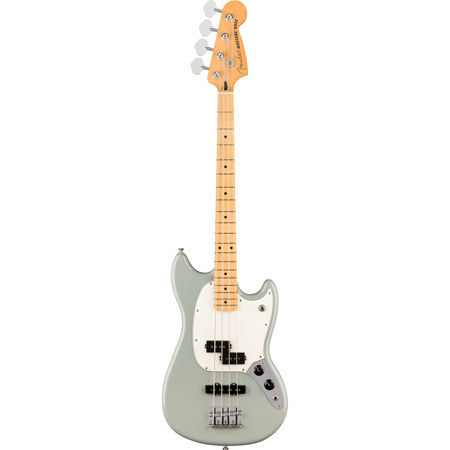Fender Player II Mustang Bass PJ Guitar, Maple Fingerboard Cactus Gray