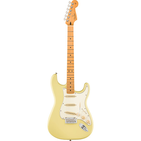 Fender Player II Stratocaster Electric Guitar, Maple Fingerboard Hialeah Yellow