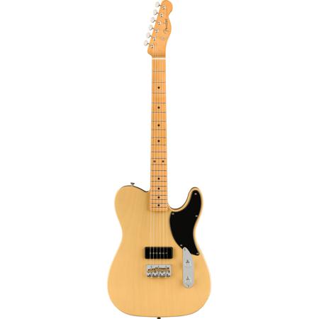 Fender Noventa Telecaster Electric Guitar, Maple Fingerboard, Vintage Blonde