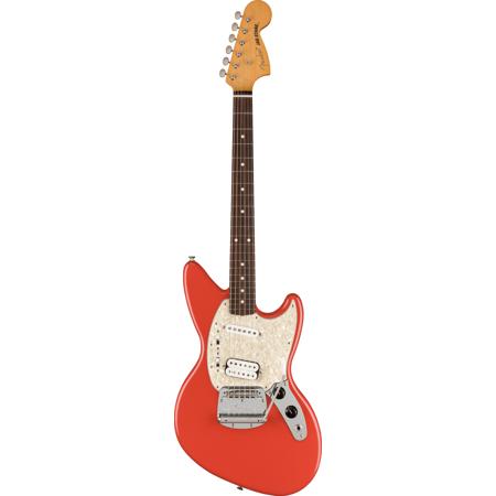Fender Artist Series Kurt Cobain Jag-Stang Electric Guitar, Fiesta Red