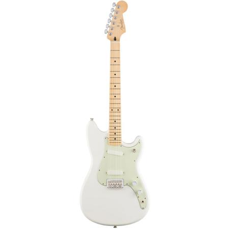 Fender Offset Series Duo-Sonic Electric Guitar, Maple Fingerboard, Arctic White