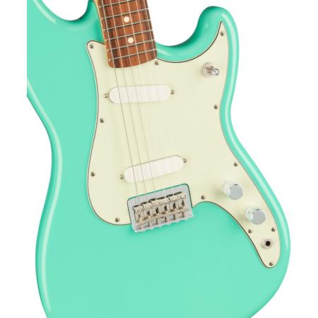 ギター Fender Player Duo Sonic Sea Foam Green Fender Player Duo-Sonic - Seafoam Green | Sweetwater