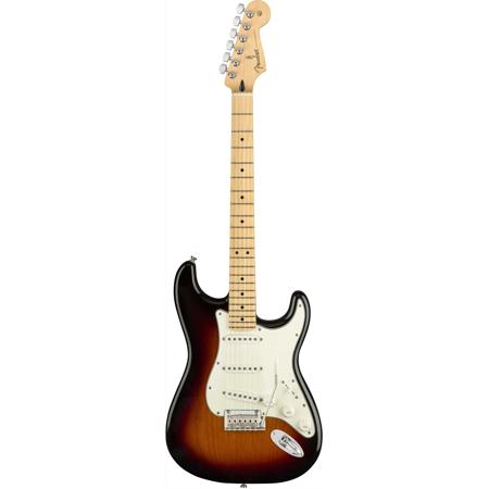 Fender Player Stratocaster Electric Guitar, Maple Fingerboard, 3-Color Sunburst