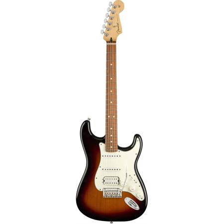 Fender Player Stratocaster HSS Electric Guitar Pau Ferro 3 Color Sunburst 0144523500
