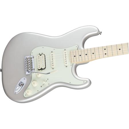 Fender Deluxe Stratocaster HSS Electric Guitar, Blizzard Pearl
