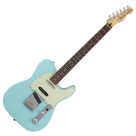 Fender Deluxe Nashville Telecaster Guitar, Rosewood Fingerboard, Daphne Blue