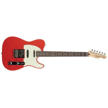 Fender Deluxe Nashville Telecaster Guitar, Rosewood Fingerboard, Fiesta Red