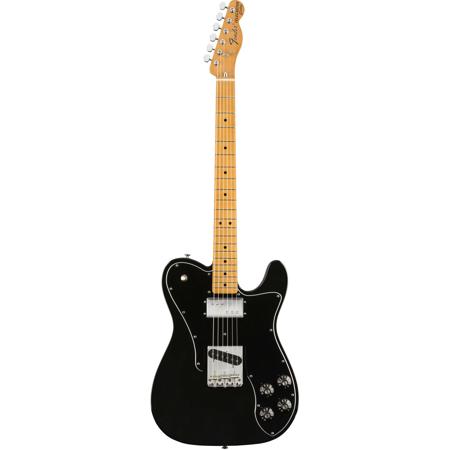 Fender Vintera '70s Telecaster Custom Electric Guitar, Gloss Polyester, Black