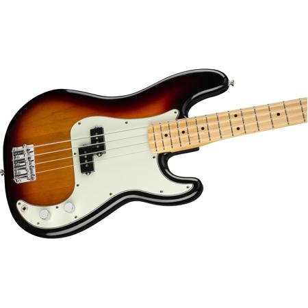 Fender Player Precision Electric Bass Guitar, Maple Fingerboard,3