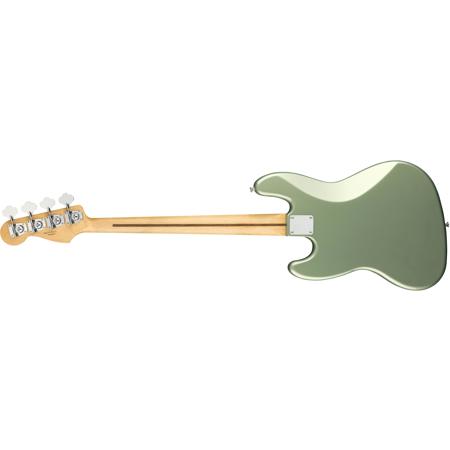 Fender Player Jazz Electric Bass Guitar, Pau Ferro, Sage Green Metallic