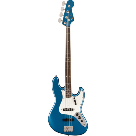 Fender American Vintage II 1966 Jazz Bass Electric Guitar, Lake Placid Blue