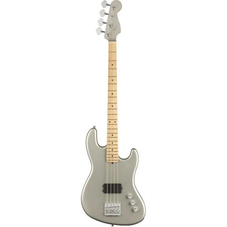 Fender Artist Series Flea Jazz Bass Active Guitar, Inca Silver