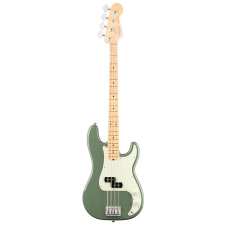 Fender American Professional Precision Bass, Maple Fingerboard, Antique Olive
