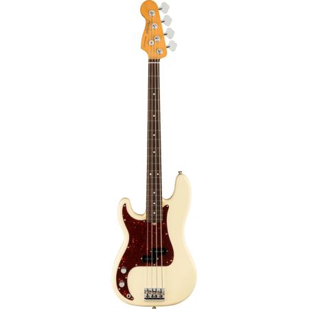 Fender American Professional II Left-Handed Precision Bass Guitar, Rosewood Fingerboard, Olympic White