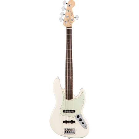 Fender American Professional Jazz Bass V, Rosewood Fingerboard, Olympic White