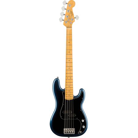 Fender American Professional II Precision Bass V Guitar, Dark Night