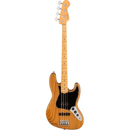 Fender American Professional II Jazz Bass Guitar, Maple Fingerboard, Roasted Pine