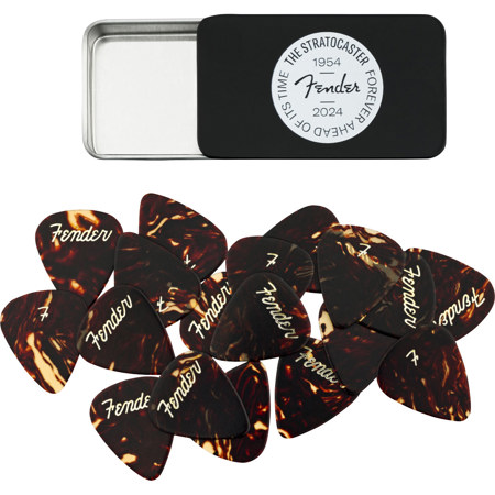 Fender 70th Anniversary Guitar Pick Tin, Set of 12 Pick