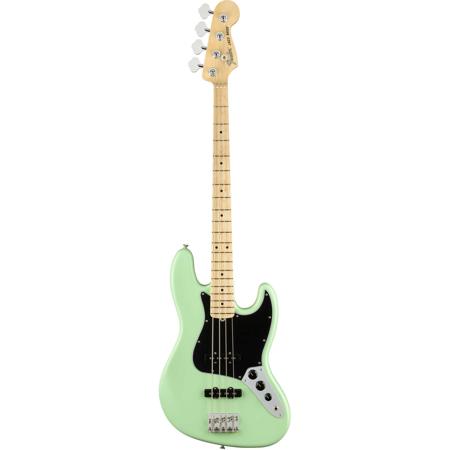 Fender American Performer Jazz Bass, Maple Fingerboard, Satin Surf Green