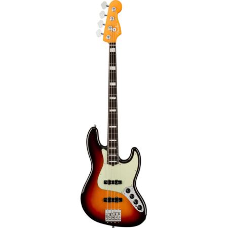 Fender American Ultra Jazz Bass Electric Guitar, Rosewood Fingerboard, Ultraburst