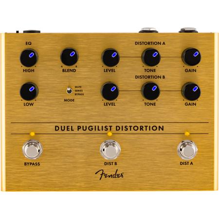 Fender Duel Pugilist Distortion Effect Pedal