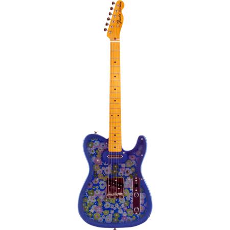 Fender Classic 69 Telecaster, Maple Fingerboard, Blue Flower
