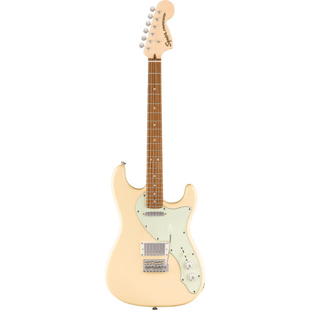 Fender Paranormal Stratocaster Deluxe Electric Guitar Vintage White