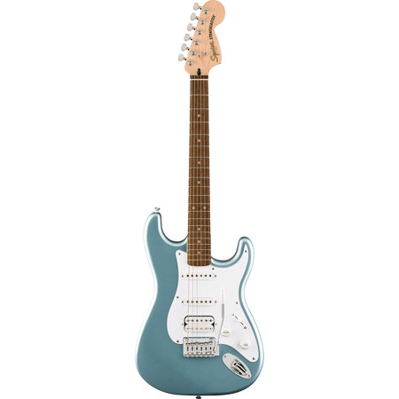 Fender Squier Affinity Series Stratocaster Junior HSS Electric Guitar Ice Blue Metallic