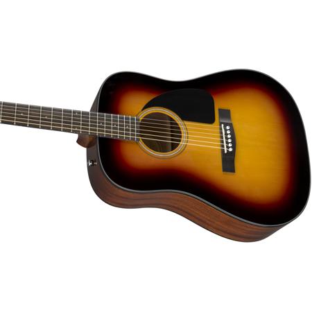 Fender CD-60 Dreadnought V3 Acoustic Guitar w/Case, Walnut