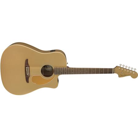 Fender Redondo Player AE Guitar, 20 Fret, Walnut Fingerboard