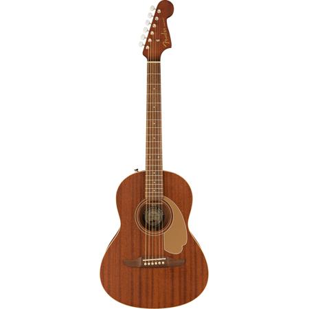 Fender Sonoran Mini Acoustic Guitar Natural Mahogany 0970770122