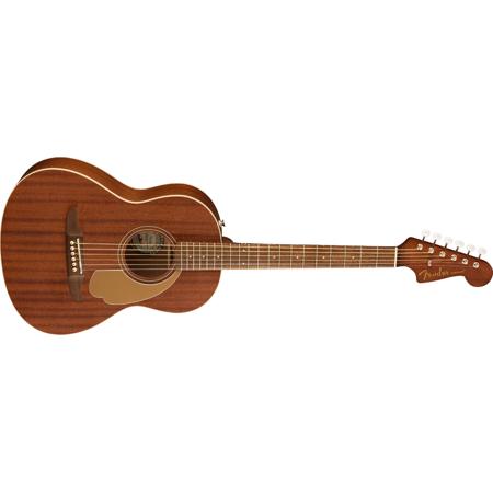 Fender Sonoran Mini Acoustic Guitar, Natural Mahogany 0970770122
