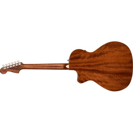 Fender Newporter Classic Acoustic Electric Guitar, Aged Cherry Burst