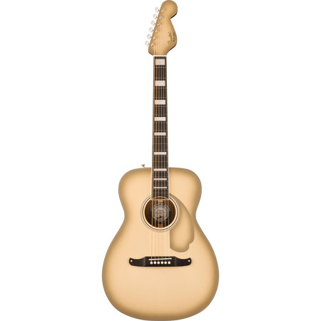 Fender Limited Edition California Vintage Malibu Acoustic Electric Guitar with Case, Antigua