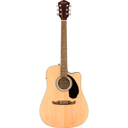 Fender FA-125CE Dreadnought Acoustic Electric Guitar Natural